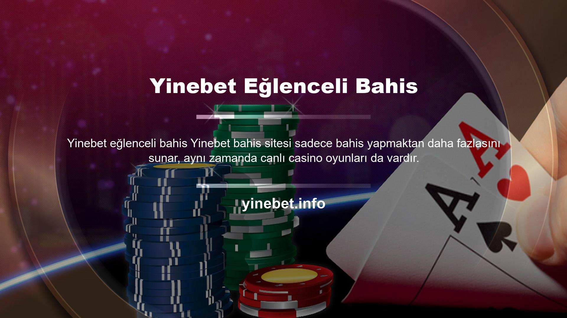 Blackjack, rulet ve bakara, canlı bir casinoda oynayabileceğiniz oyunlardan bazıları