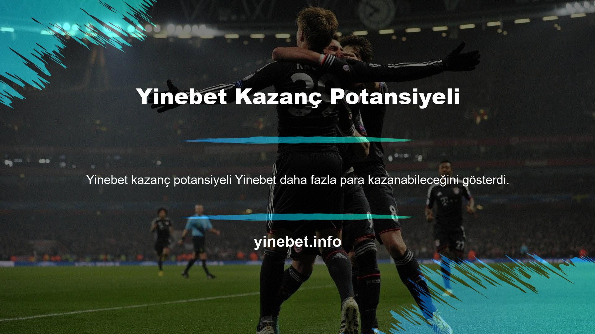 Yinebet ülkemizde popüler ve karlı bir çevrimiçi bahis sitesidir